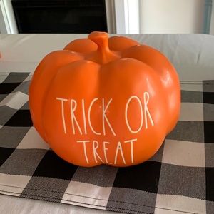 Rae Dunn Trick or Treat pumpkin